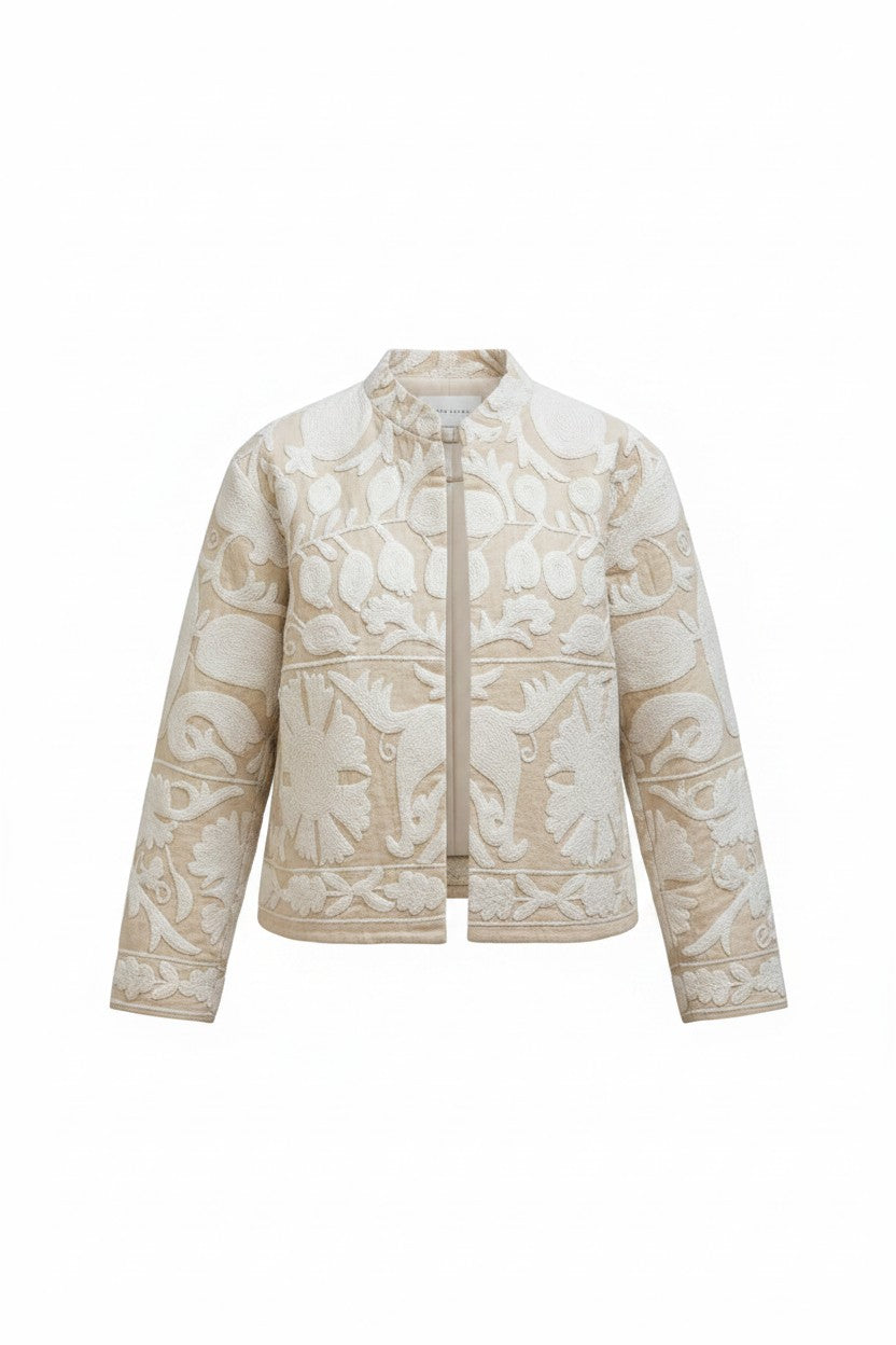 Cotton Embroidered Suzani Jacket
