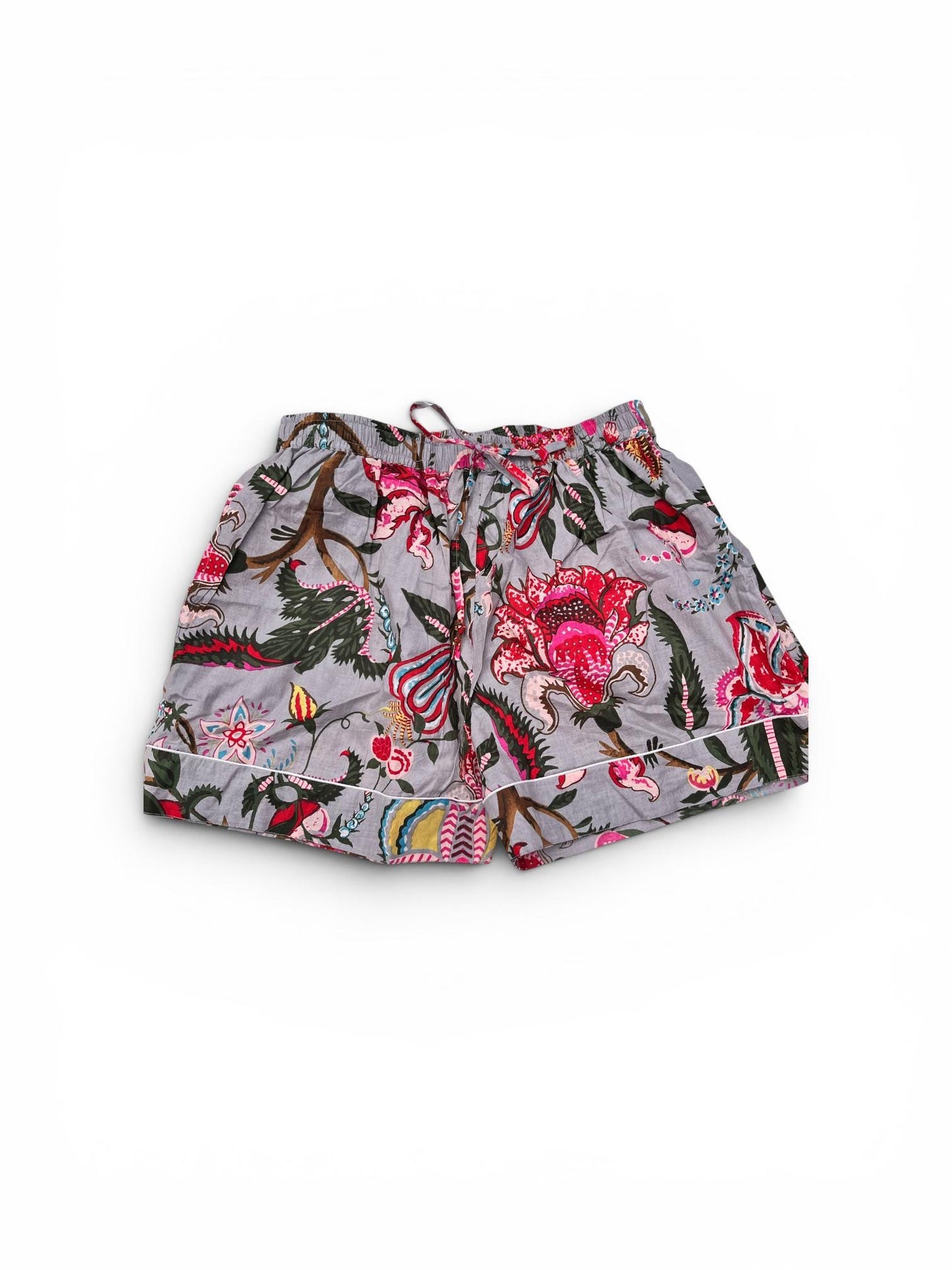 Women's Floral Print Cotton Pyjama Shorts